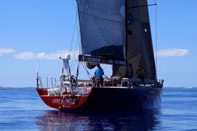 Esprit de Corps IV, Volvo 60, Gilles Barbot - Antigua Bermuda Race ©  Tom Clarke